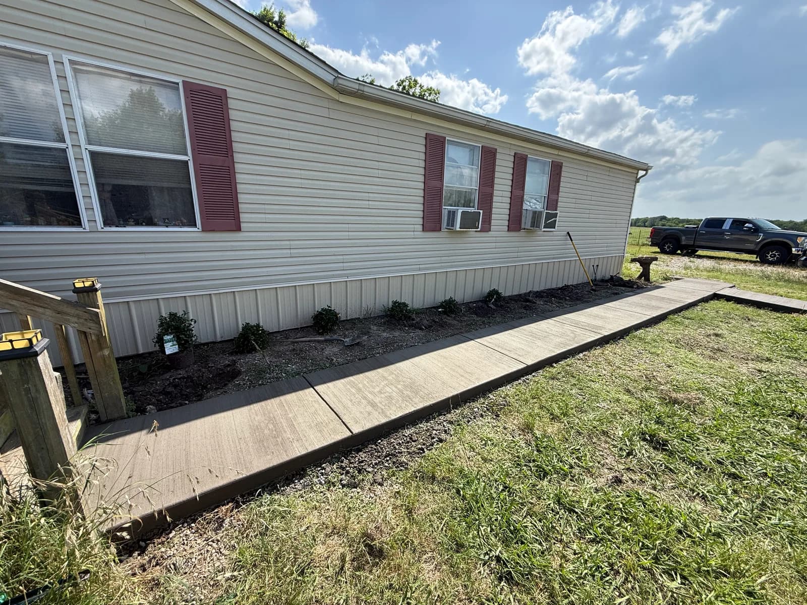 50 ft Concrete Walkway - Caddo Mills photo 2