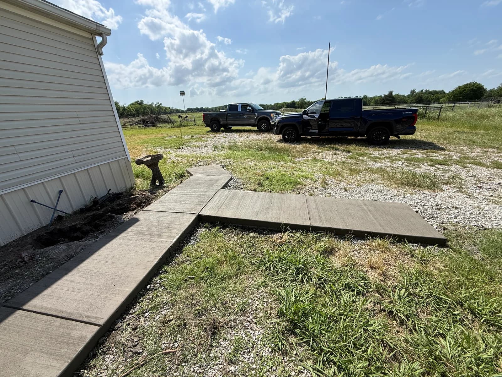 50 ft Concrete Walkway - Caddo Mills photo 5