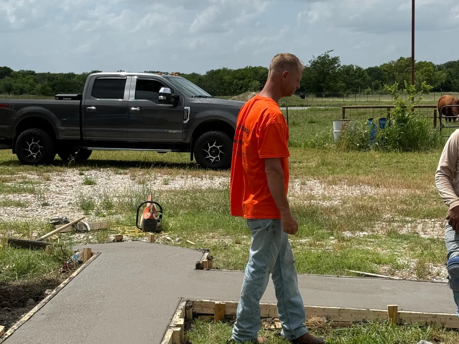 50 ft Concrete Walkway - Caddo Mills photo 7