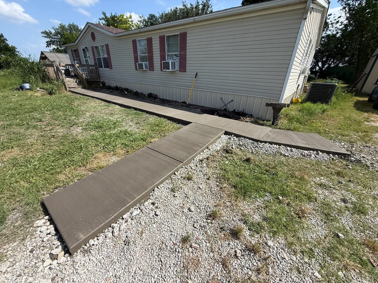 50 ft Concrete Walkway — Caddo Mills — Caddo Mills, TX